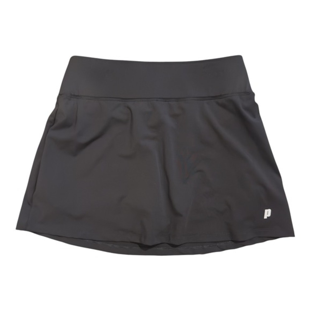 Prince Womens Match Knit Skort Black Tennis Skirt‎ WPT17200 Size S NWT